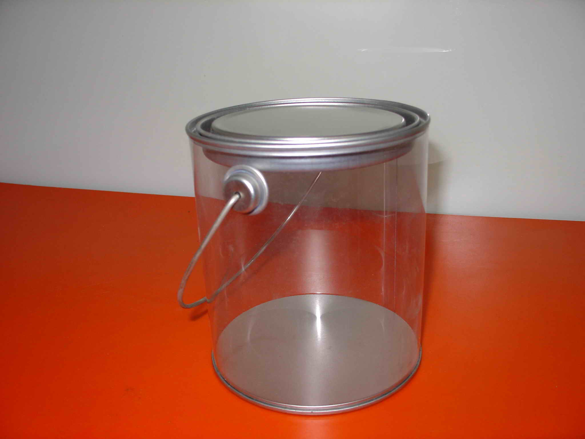 clear paint can,gift bucket,petg paint can,pvc bucket,pvc buckets,clear